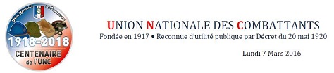 Communiqué National UNC Communiqué National UNC