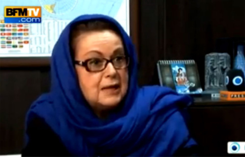 Voilée, Boutin s'attaque à Hollande sur une chaîne iranienne